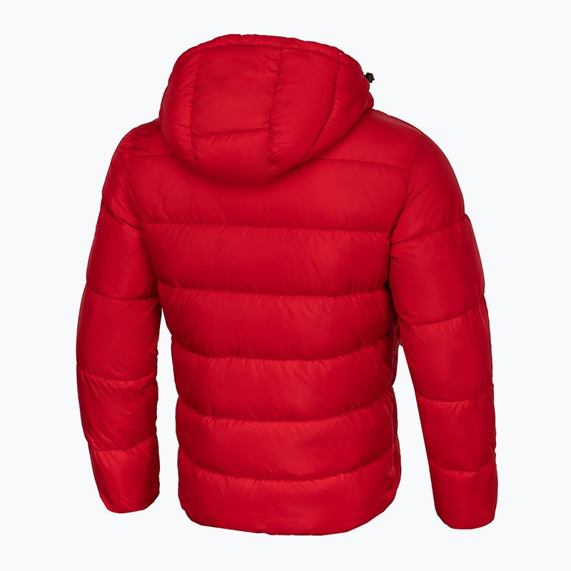 Daunenjacke für Männer Pitbull West Coast Mobley red 3