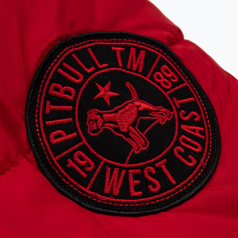 Daunenjacke für Männer Pitbull West Coast Mobley red 5