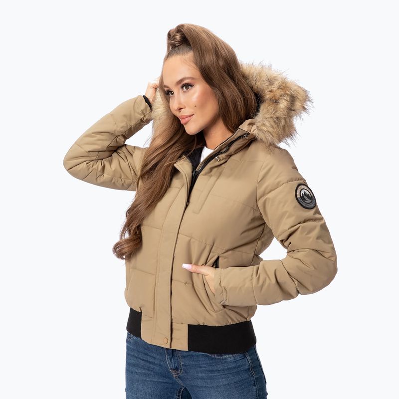 Pitbull West Coast Damen Winterjacke Firethorn sand 2