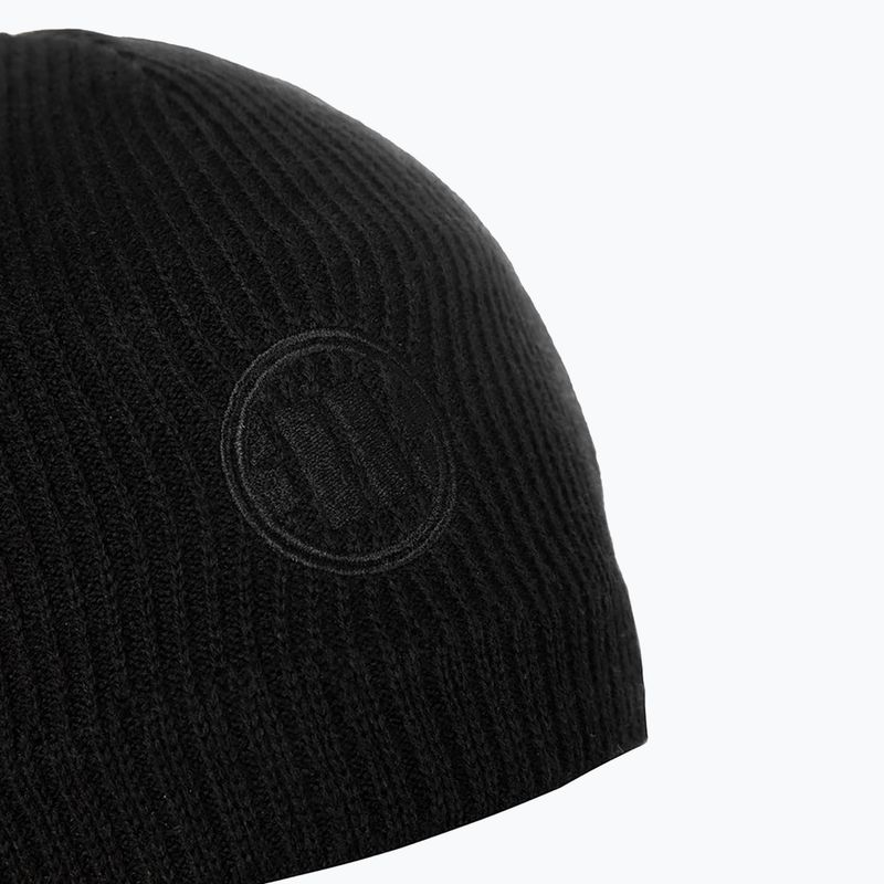 Herren Wintermütze Pitbull Beanie Mills Logo schwarz 3