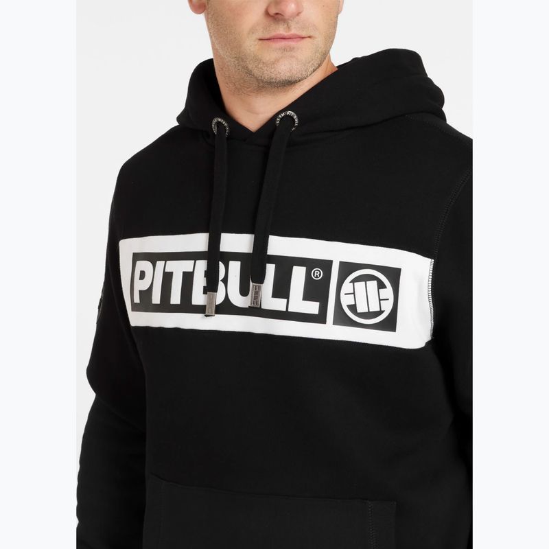 Hoodie Herren Pitbull Sherwood Hooded black 4