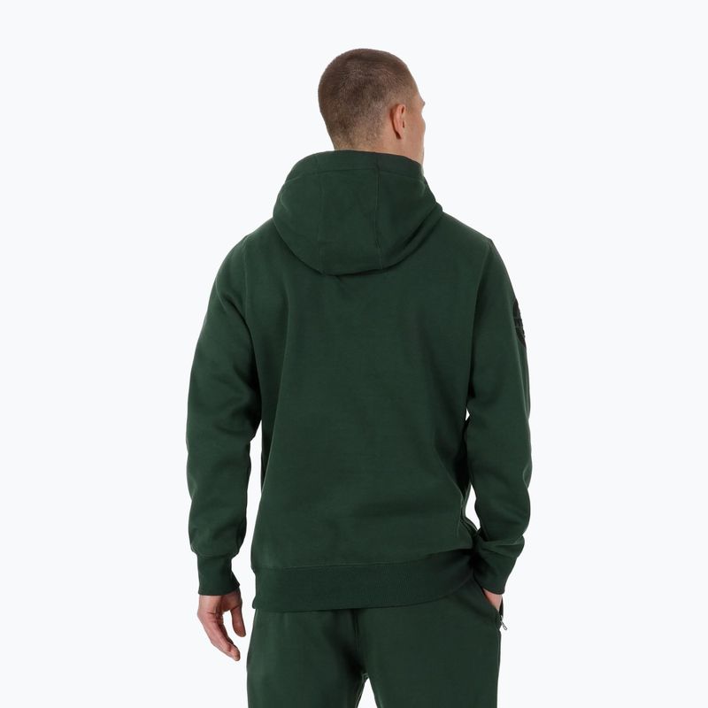 Hoodie Herren Pitbull Sherwood Hooded dark green 3