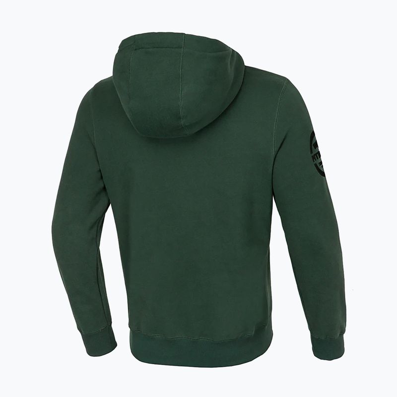 Hoodie Herren Pitbull Sherwood Hooded dark green 5