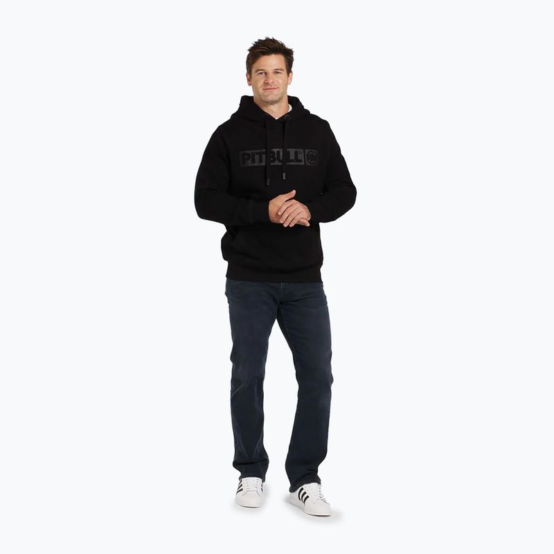 Hoodie Herren Pitbull Hilltop Hooded black 2