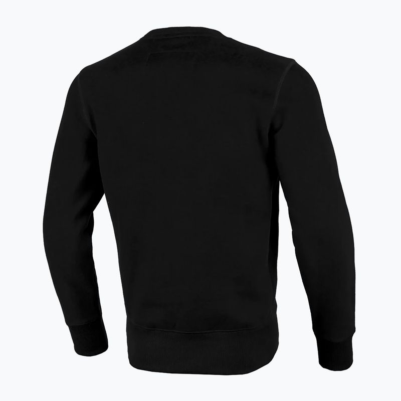 Sweatshirt für Männer Pitbull West Coast Crewneck Hilltop Terry Group black 4