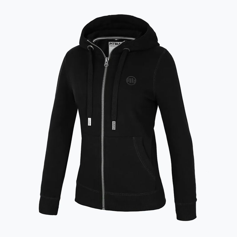 Damen Pitbull West Coast Zip Hilltop Kapuzenpullover schwarz 4