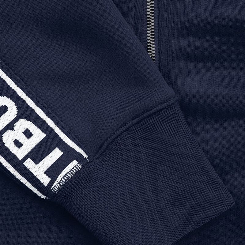 Herren Pitbull West Coast Trainingsjacke Tape Logo Terry Gruppe dunkel navy 9