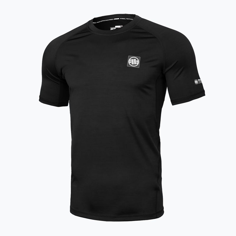 Rashguard für Männer Pitbull West Coast Performance Small Logo black