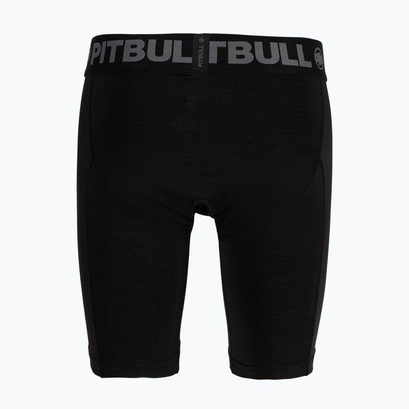 Kompressionsshorts für Männer Pitbull West Coast Performance Compression black 2