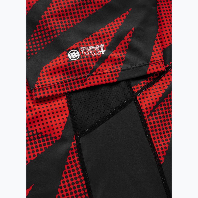 Trainings Shirt Herren Pitbull Mesh Performance Pro Plus Dot Camo II red 9