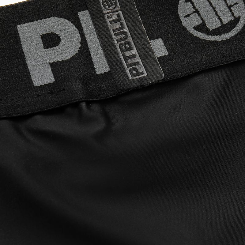 Kompressionsshorts für Männer Pitbull West Coast Masters of BJJ Hilltop black 6