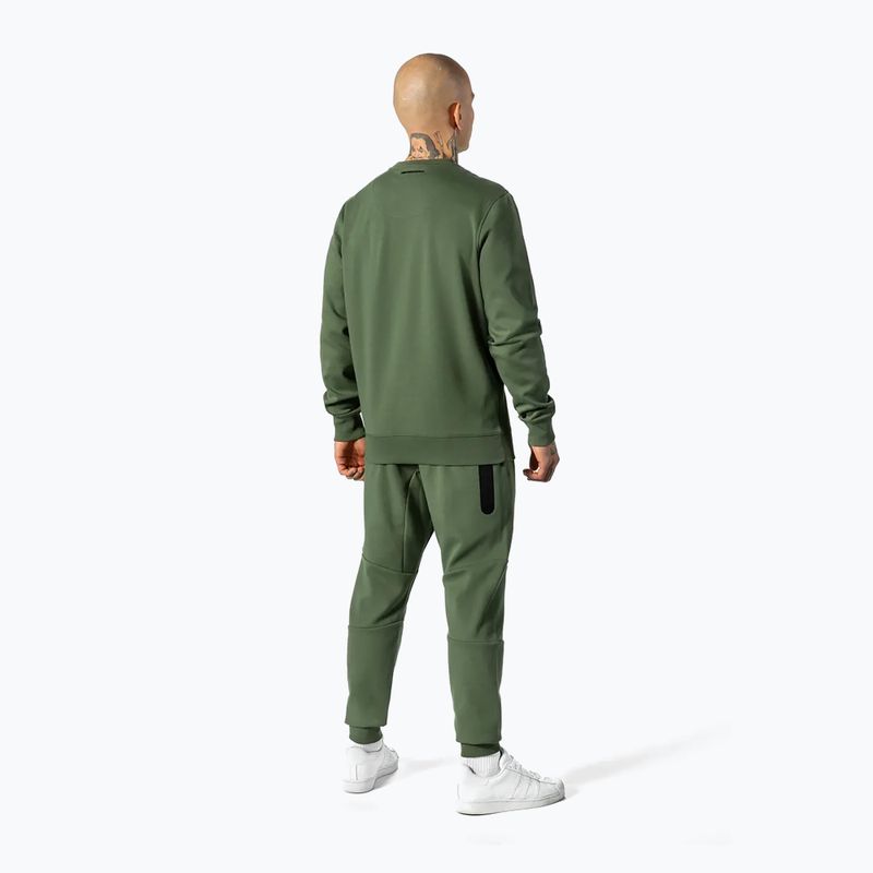 Herren Pitbull West Coast Beyer Crewneck Sweatshirt oliv 4