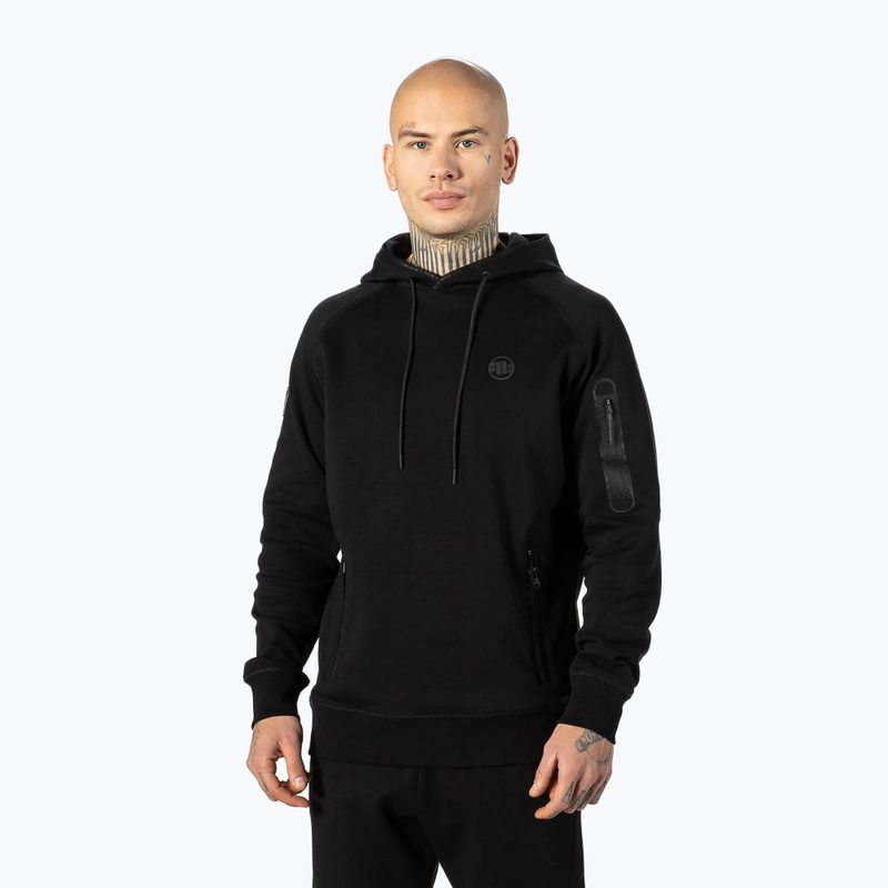 Sweatshirt für Männer Pitbull West Coast Stafford Hooded black