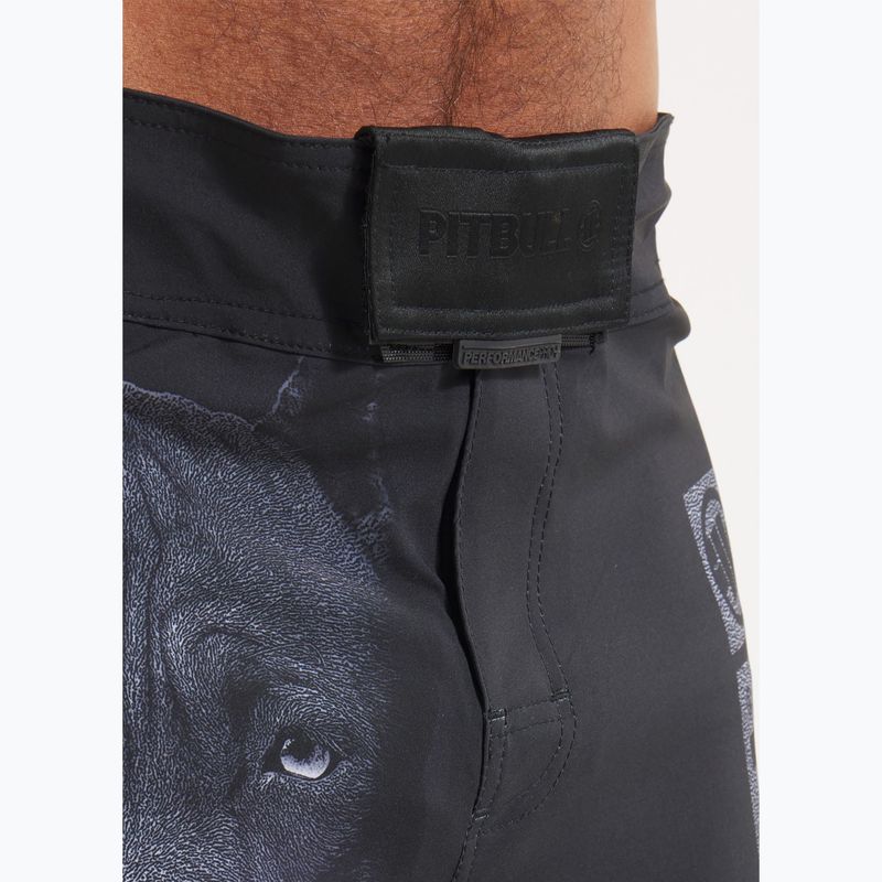 Grappling-Shorts für Männer Pitbull West Coast Grappling 3 Born in 1989 black 6