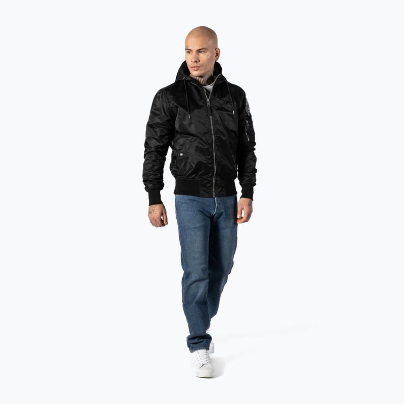 Jacke Herren Pitbull West Coast Starwood 2 Hooded Flight black 2