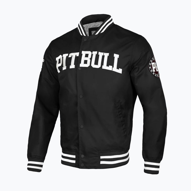 Pitbull West Coast Herren Tyrian 2 Varsity Jacke schwarz 4