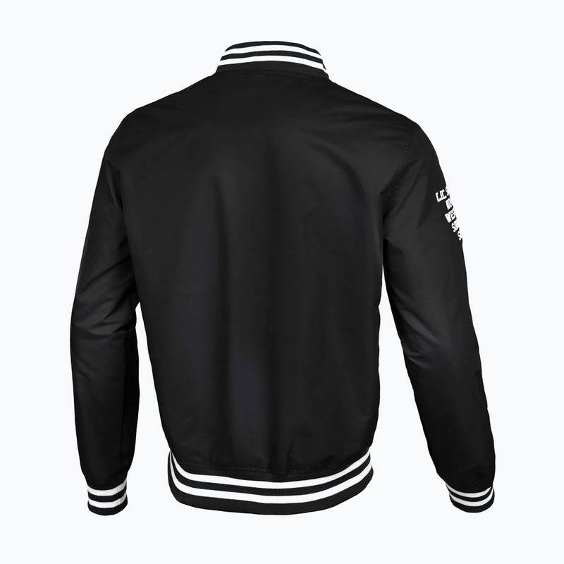 Pitbull West Coast Herren Tyrian 2 Varsity Jacke schwarz 5