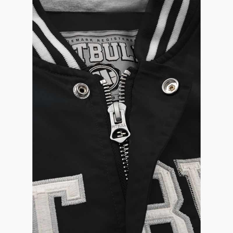 Pitbull West Coast Herren Tyrian 2 Varsity Jacke schwarz 9