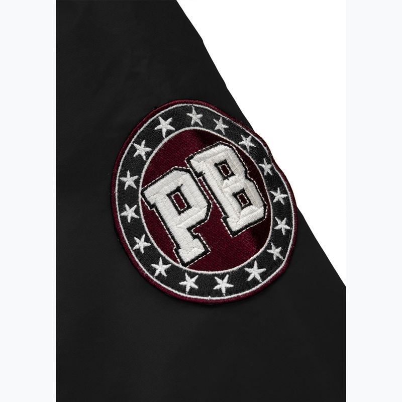 Pitbull West Coast Herren Tyrian 2 Varsity Jacke schwarz 10