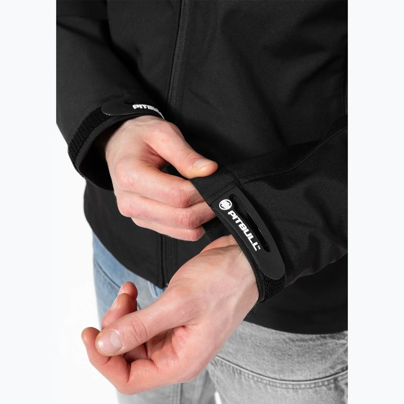 Softshell-Jacke für Männer Pitbull West Coast Rockfish 2 Softshell black 6