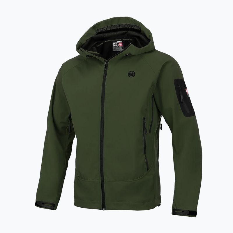 Softshell-Jacke für Männer Pitbull West Coast Rockfish 2 Softshell olive