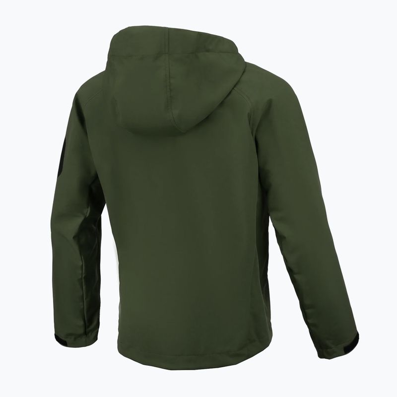Softshell-Jacke für Männer Pitbull West Coast Rockfish 2 Softshell olive 2