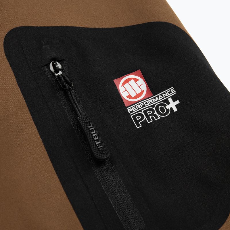 Softshell-Jacke für Männer Pitbull West Coast Rockfish 2 Softshell brown 7