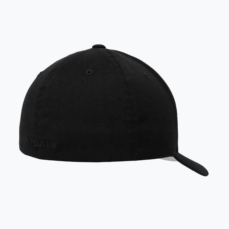 Pitbull Full Cap 3D 'Logo' Baseballkappe schwarz 2