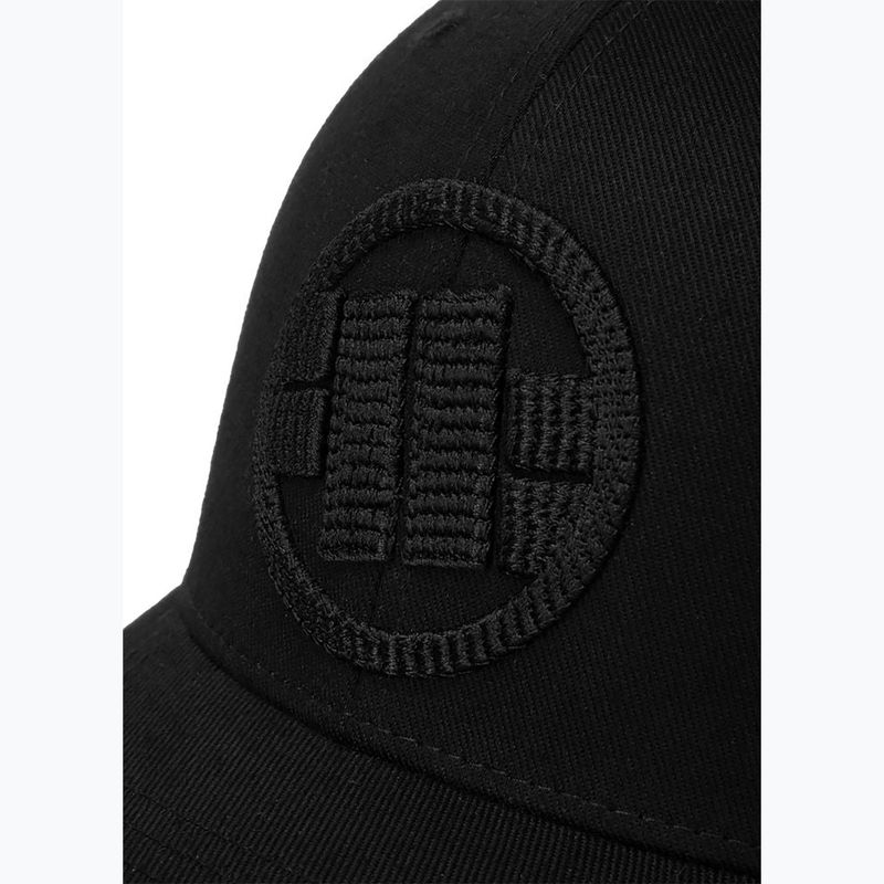 Pitbull Full Cap 3D 'Logo' Baseballkappe schwarz 5