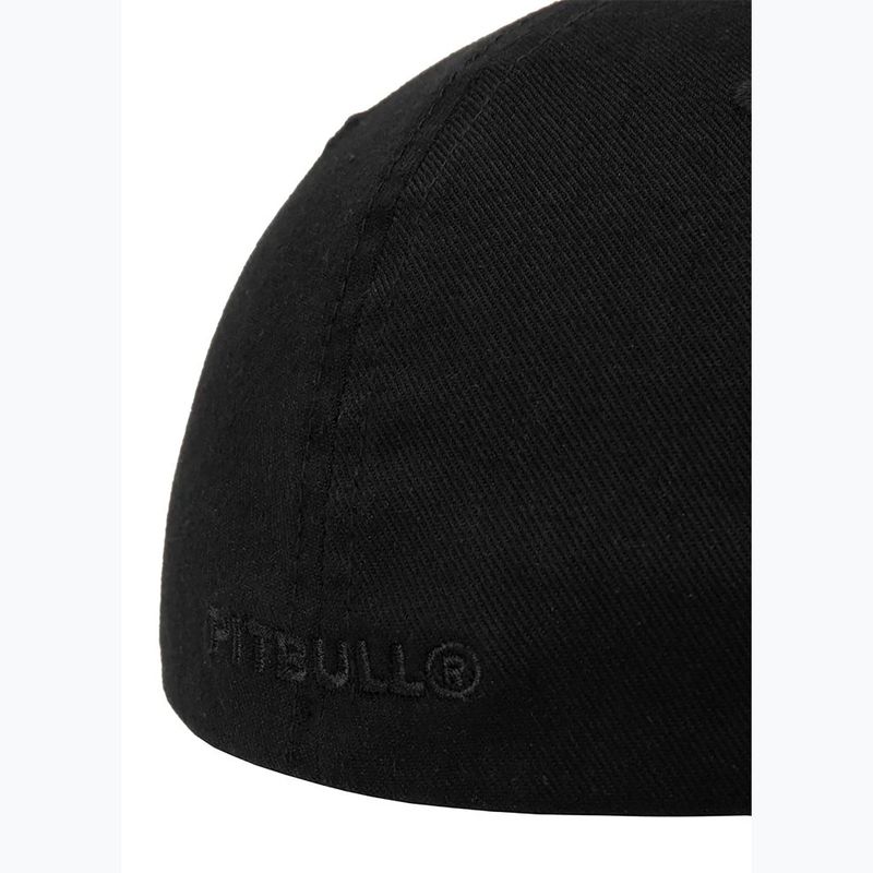 Pitbull Full Cap 3D 'Logo' Baseballkappe schwarz 6