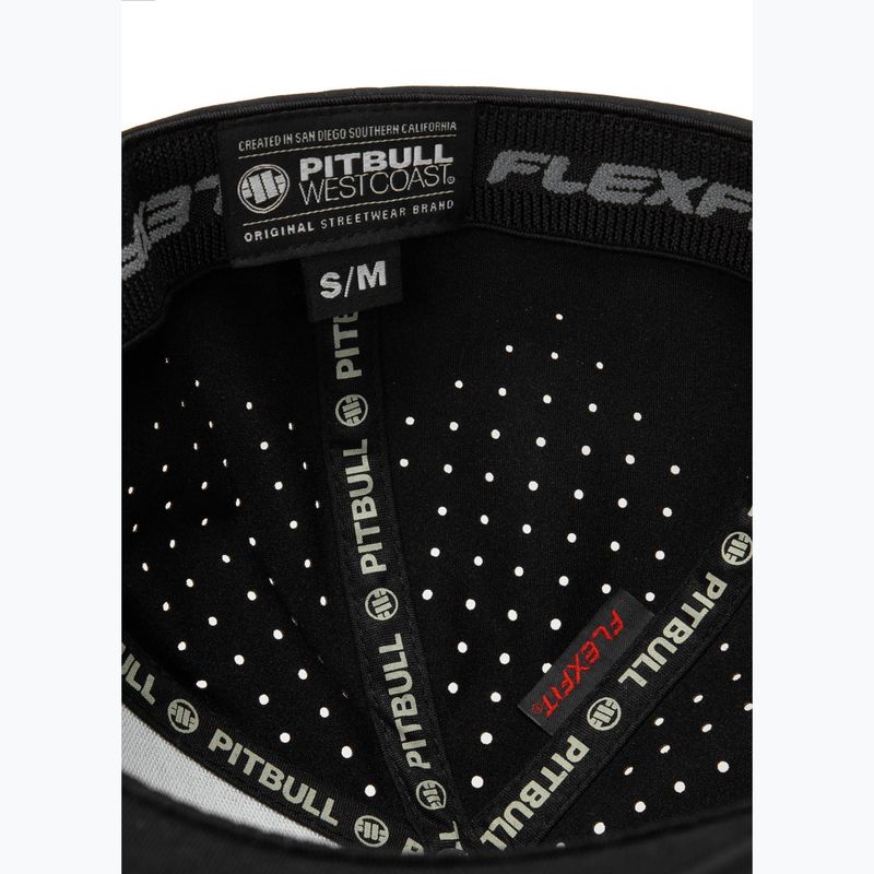 Herren Pitbull West Coast Full Cap Logo 3D Angle Welding schwarz 6