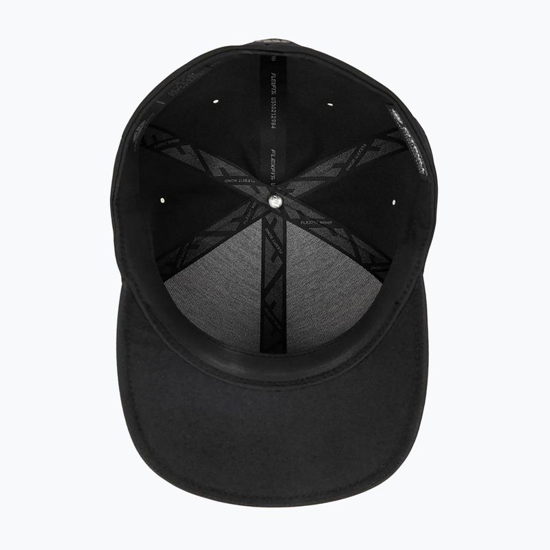 Pitbull Full Cap ,,Hilltop" Stretch Fitted schwarz 3