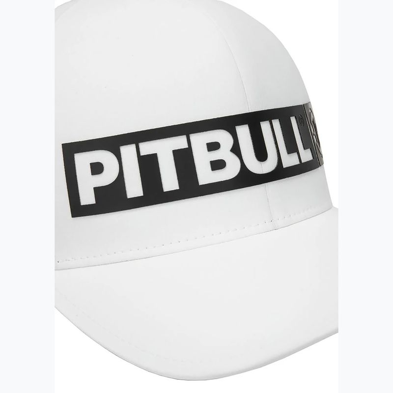 Pitbull Snapback Kappe ,,Hilltop" Stretch Fitted weiß 5