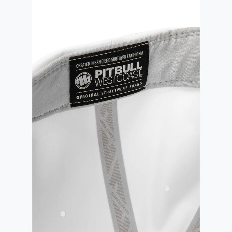 Pitbull Snapback Kappe ,,Hilltop" Stretch Fitted weiß 8