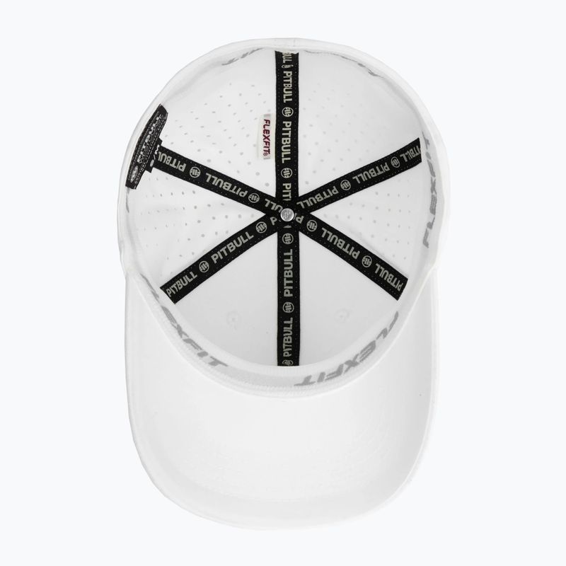 Pitbull Full Cap ,,Logo" Tech Witch Perforiert weiß 3