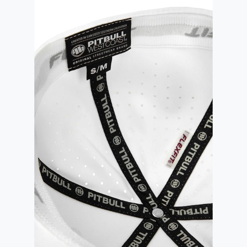Pitbull Full Cap ,,Logo" Tech Witch Perforiert weiß 7
