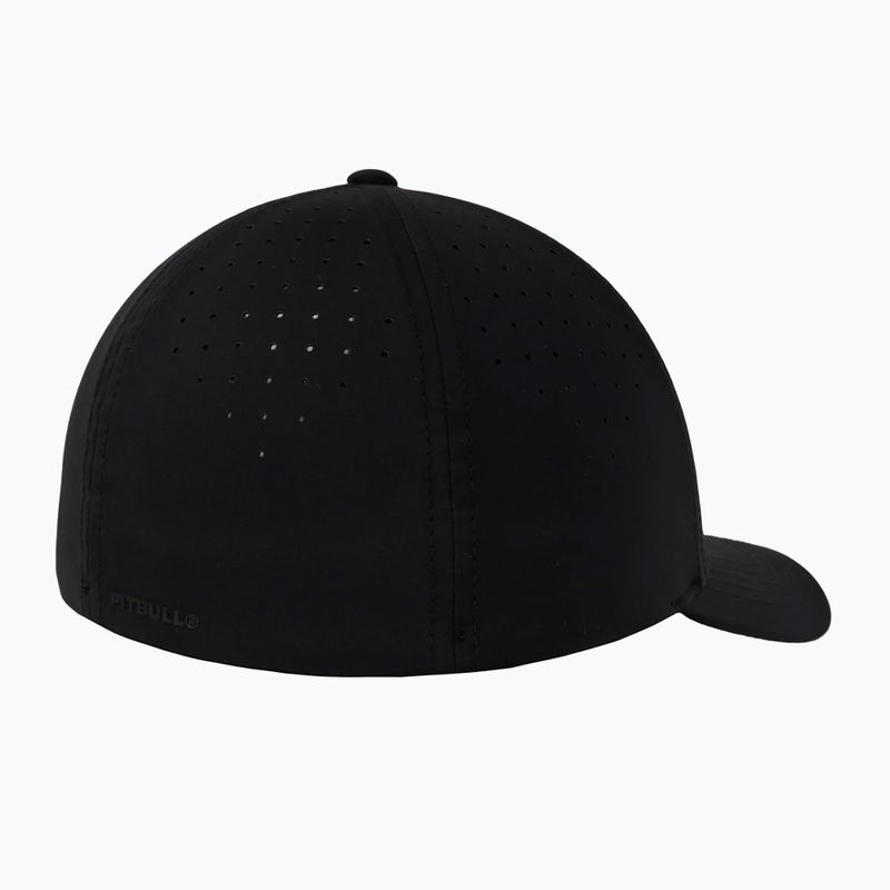 Pitbull Full Cap ,,Logo" Tech Witch Perforiert schwarz 2
