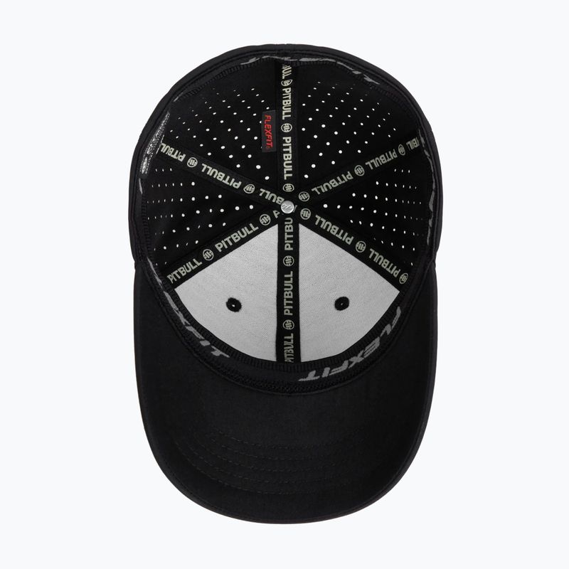 Pitbull Full Cap ,,Logo" Tech Witch Perforiert schwarz 3