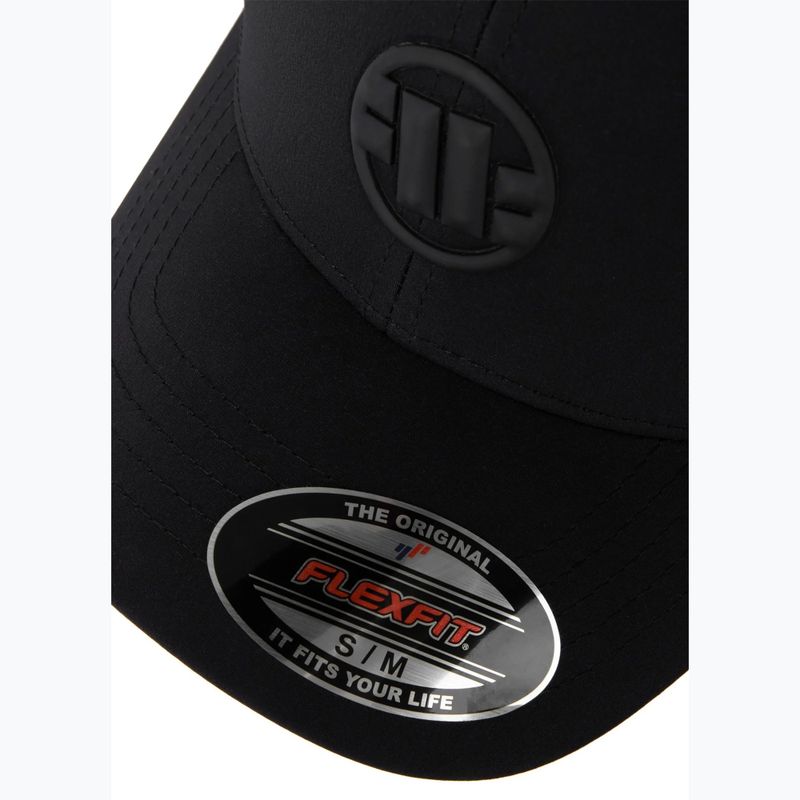 Pitbull Full Cap ,,Logo" Tech Witch Perforiert schwarz 4