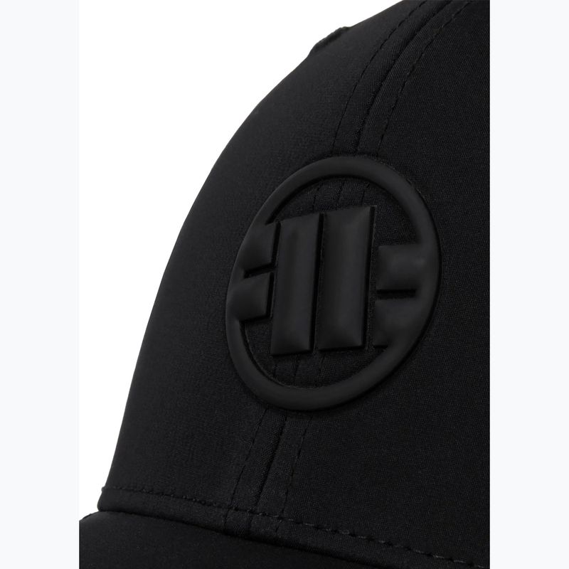 Pitbull Full Cap ,,Logo" Tech Witch Perforiert schwarz 5