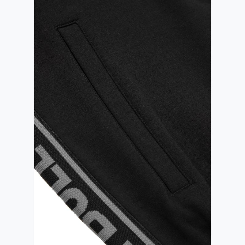 Herren Hoodie Sweatshirt Pitbull West Coast Cornish black 6