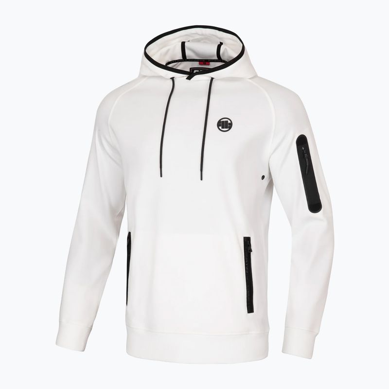 Sweatshirt für Männer Pitbull West Coast Stafford Hooded off white
