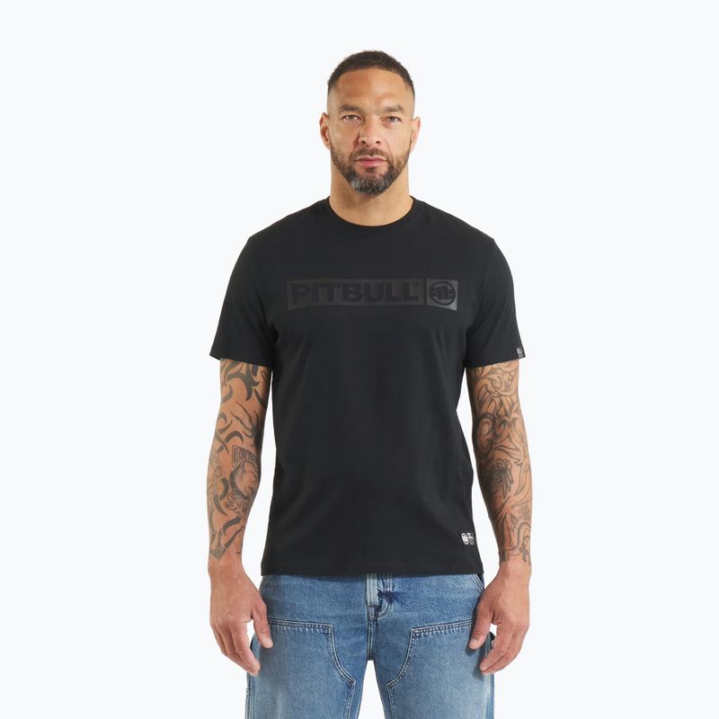 Herren-T-Shirt Pitbull West Coast T-S All Black Hilltop black