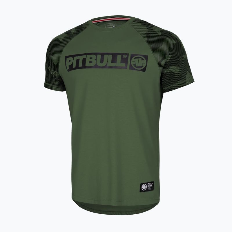 Herren-T-Shirt Pitbull West Coast T-S Hilltop 210 olive