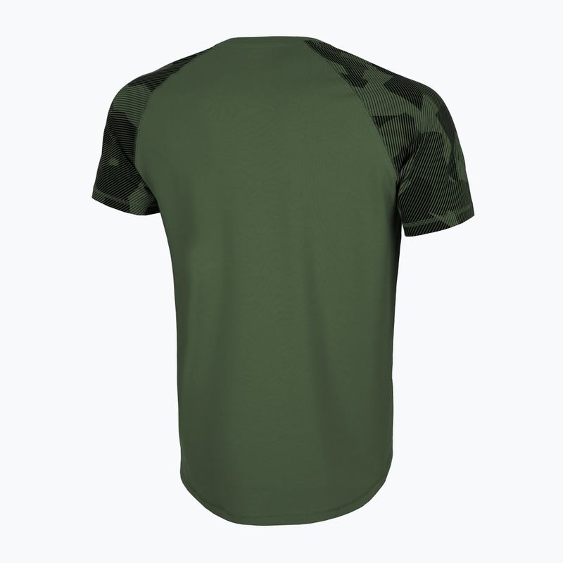 Herren-T-Shirt Pitbull West Coast T-S Hilltop 210 olive 2