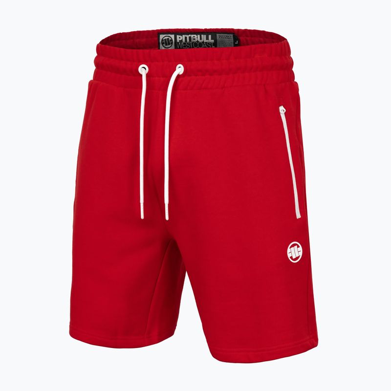 Hosen für Männer Pitbull West Coast Terry Group Trackshorts red