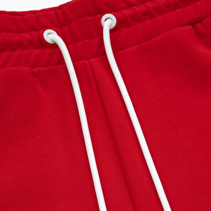 Hosen für Männer Pitbull West Coast Terry Group Trackshorts red 3