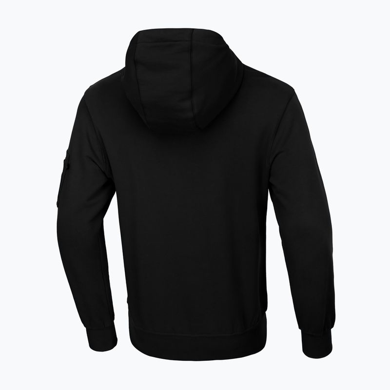 Sweatshirt für Männer Pitbull West Coast Everts Hooded Zip black 2