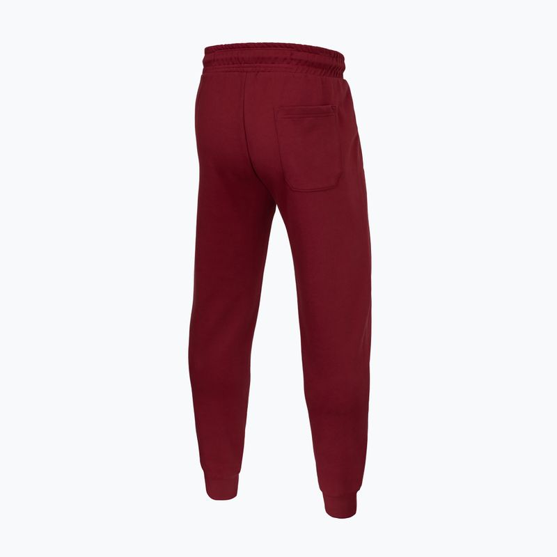 Hosen für Männer Pitbull West Coast Everts Jogging burgundy 2
