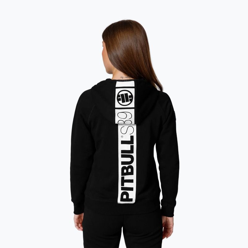 Sweatshirt für Männer Pitbull West Coast Fuchsia Hooded Zip black 3